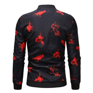 Veste d'hiver sur mesure pour hommes Dernières vestes de haute qualité pour hommes Imprimé Sublimé Vente à chaud Service OEM Blouson d'aviateur - Product Image 3