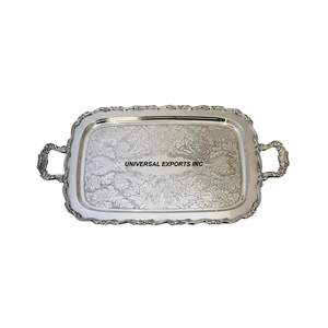 Bandeja de Chocolate Rectangular de Metal, Última Novedad, Plato de Chocolate Hecho a Mano, Bandeja de Chocolate Clásica y Elegante - Product Image 1
