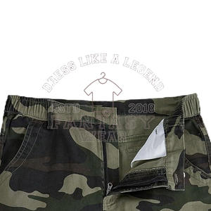 Pantalones Cortos Cargo Holgados de Verano de Alta Calidad FANTASY WEAR 2026, Pantalones Cortos Cargo de Color Sólido para Hombre, Certificación CE ISO - Product Image 5