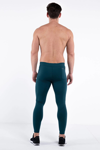 Nuevo Producto en Oferta, Pantalones de Yoga Ajustados para Hombre, Leggings Deportivos de Compresión para Correr, Fitness, Algodón/Fibra de Bambú - Product Image 5