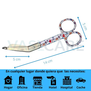 Y tá kéo cùn tip đẹp mô hình thiết kế giấy Áo Băng cắt kéo hoàn hảo y tá kéo cho Viện trợ đầu tiên bác sĩ thú y sinh viên - Product Image 3