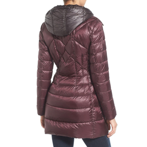 Nueva chaqueta acolchada cálida gruesa transpirable impermeable sólida de verano para mujer - Product Image 3