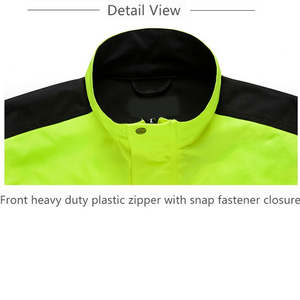 เสื้อแจ็คเก็ตสะท้อนแสงสำหรับผู้ชาย ยอดนิยม ชุดทำงานเพื่อความปลอดภัย พร้อมคุณสมบัติป้องกันไฟฟ้าสถิตและป้องกันรอยยับ คุณภาพพรีเมียม ผลิตตามสั่งในราคาที่เหมาะสม - Product Image 3