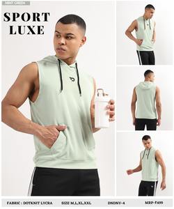 Débardeur Stringer pour Homme - Lycra Dotknit Importé (180 GSM) - Idéal pour la Course, le Fitness et la Gym - Product Image 5