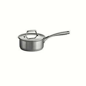 Sartén de salsa de metal de acero inoxidable compatible con inducción duradera adecuada para estufa de gas de cocina modular moderna estufa eléctrica - Product Image 1