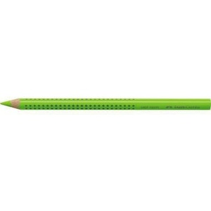 Surligneur sec Faber-Castell Jumbo GRIP Neon 5,3 mm vert triangulaire - Product Image 1