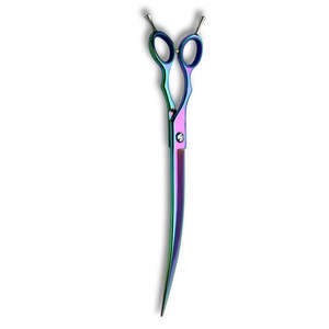Pet Grooming Curved Stainless Steel <b>Scissors</b> with Blunt Edge Portable Luxury Pet Hair Cutting Tool - Product Image 6