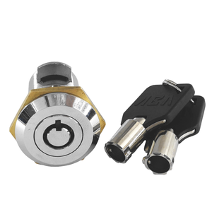 Bloqueo de llave tubular 60mm Backset para protección de gabinetes eléctricos Cilindros de bloqueo de alta calidad Seguro de aleación de zinc Cartón cromado - Product Image 5