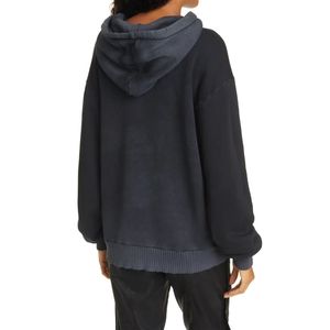 Customize OEM Logo 100% Cotton Fleece Full Sleeve Length Hoodie for Woman Custom Women's Hoodies & Sweatshirts - Product Image 2