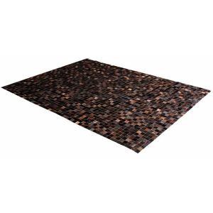 Tapis en cuir imprimé moderne fait main pour salon et chambre à coucher - Product Image 5