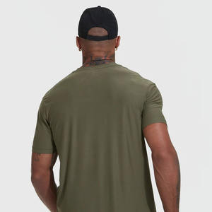 เสื้อยืดผ้าฝ้ายนุ่มสำหรับผู้ชายเครื่องแต่งกายลำลองแบบสั่งทำเครื่องแต่งกายแนวสตรีทแฟชั่นเครื่องแต่งกายสำหรับใช้ในชีวิตประจำวันขายส่งจำนวนมาก - Product Image 4