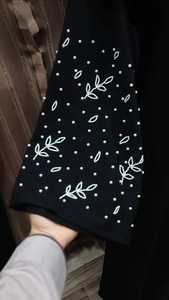 Élégant modeste brodé à la main femmes Designer main travail manches Abayas formelles traditionnelles Dubaï robes tissu respirant - Product Image 2