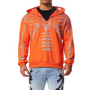 Sudaderas con capucha personalizadas con cremallera para hombre, chaquetas con capucha de alta calidad para deportes al aire libre, uso informal, ropa de calle para hombre, Sudadera con capucha con cremallera para hombre - Product Image 1