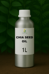 น้ำมันเมล็ดเจียน้ำมันสกัดเย็นบริสุทธิ์เครื่องสำอางเกรดอาหาร - Product Image 2