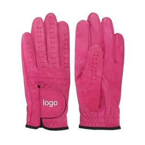 Prix de gros Gants de golf Logo personnalisé Gants de golf en peau de mouton Gants de golf en cuir souple de qualité supérieure Dans diverses couleurs et styles - Product Image 6