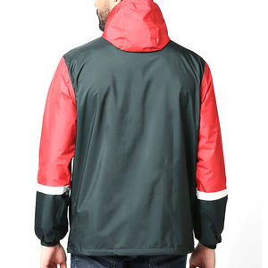 Chaqueta impermeable para hombre, diseño de cuello levantado personalizado de la mejor calidad, disponible en varios colores a precio mayorista - Product Image 2