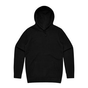 Sweat-shirt à capuche unisexe en molleton de coton lourd, noir, uni, décontracté, streetwear, fournisseur en gros - Product Image 1