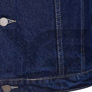 แจ็กเก็ตยีนส์ลำลองสำหรับผู้ชายพิมพ์ลายโลโก้แบบกำหนดเอง - Product Image 6