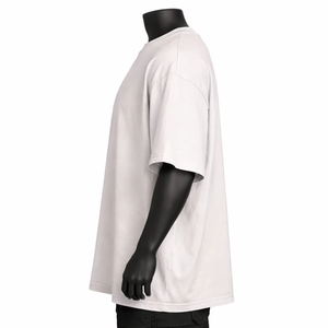 T-shirt pour homme en jersey 100% coton blanc, manches courtes, col rond, coupe classique, décontracté, respirant, imprimé dégradé de couleurs - Product Image 6