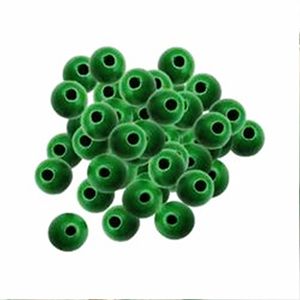 50 <b>WOODEN</b> BEADS 25 mm OVAL SHAPED BEADS Custom Shape & Colored Wood Beads Shaped and Sized Hand <b>Crafted</b> Indian Product - Product Image 1