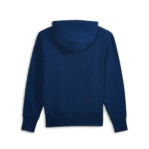 Pull à capuche d'hiver personnalisé de gros, poche avant, logo, couleur unie, polyester/coton, haute qualité pour unisexe - Product Image 2