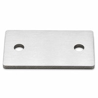 Plaque de connexion MISSDAKE Euro GB Série 40, profil en aluminium à fente 8, plaque de renfort TPFH, joint à fente en T