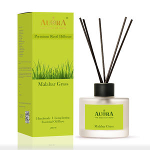 200 ml Eco-friendly Handmade Glass Reed <b>Diffuser</b> Sets Rattan Sticks Long Lasting <b>Essential</b> <b>Oils</b> 100+ Indian Scents Home Decor - Product Image 1