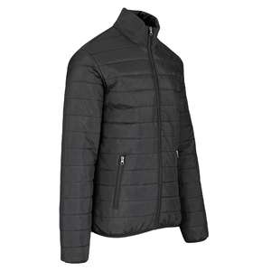 Veste matelassée pour homme 2025, veste noire brillante pour homme, vestes et manteaux à bulles pour homme, vente en gros, hiver pour homme, style décontracté, tricoté - Product Image 5