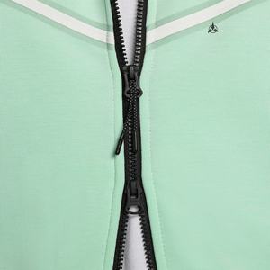 OEM Survêtement en polaire technique pour hommes 69% coton 31% polyester, sweat à capuche zippé, joggers imprimés, entraînement de fitness à séchage rapide pour l'hiver - Product Image 5