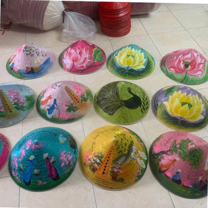 Chapeau conique vietnamien | Produit artisanal écologique - Product Image 6