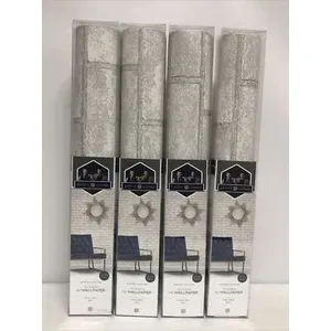 Scott Living Papier peint auto-adhésif moderne classique 20.5x18 pouces ignifuge imperméable pour cuisine chambre salle de bain hôtel - Product Image 1