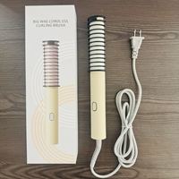 Mini-outil de coiffage rapide pour des ondulations 'egg roll', des ondulations 'water wave' et le lissage des cheveux volumineux, fer à boucler et lisseur