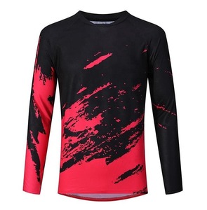 2025 recién llegado Racing Jersey Nylon/poliéster hecho Mx Motocross Racing Jersey sublimación Logo impresión Mx Racing - Product Image 1