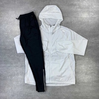 Chaqueta Deportiva Ligera de Verano para Hombre, Impermeable, Reflectante, Cortavientos, Estilo Conjunto para Entrenamiento Deportivo 2025