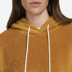 Sudadera con capucha de gran tamaño para todas las estaciones para mujer, lana suelta de alta calidad, logotipo personalizado bordado, peso pesado, de talla grande para invierno y verano - Product Image 4