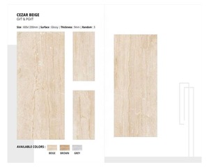 24x48in Calacatta Denim Carreaux de Porcelaine Brillante Mur et Sol 600x1200mm Egypte - Product Image 2