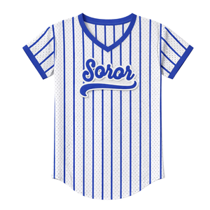 Jersey de Béisbol Heather Grey Zeta Phi Beta Soror, Inspirado en los Fundadores de 1920, Ropa Premium para Mujeres de la Hermandad Griega - Product Image 3