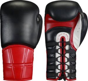 High Quality Leather MMA Boxing <b>Gloves</b> Lace Up Training <b>Gloves</b> <b>Moisture</b> Wicking Unisex Boxing Gear for Practice - Product Image 5