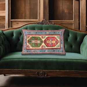 Almohada Estampada con Encanto Campestre: Suave, Acogedora, Decoración para el Hogar Hecha a Mano, 36"x36" - 90x90 cm - Product Image 1