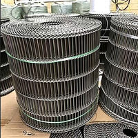 Yuchen hittebestendige stalen transportbandgaas, populaire food grade oven transportbanden, duurzame voedseltransportband