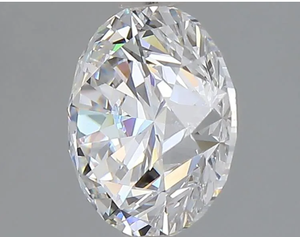 อัญมณีทรงหลวมเพชรสีขาวทรงกลมที่ละเอียดอ่อนของพรีเมี่ยม2เม็ดสำหรับการส่งออก - Product Image 4