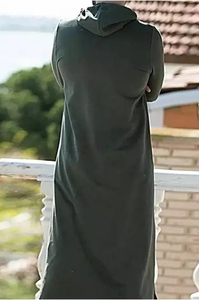 เสื้อผ้าอิสลามมีฮู้ด, เสื้อผ้าสไตล์อาหรับ Thobe omani มุสลิมชาย thobe สำหรับการสวดมนต์ดูไบชาย thobe/thawb - Product Image 4