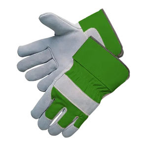 Guantes de trabajo de cuero de vaca de alta calidad con seguridad para las manos, nuevos guantes de cuero transpirables para hombres - Product Image 4