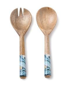 Cuillère de service multifonctionnelle en résine et bois de haute qualité, ustensile de table attrayant - Product Image 3