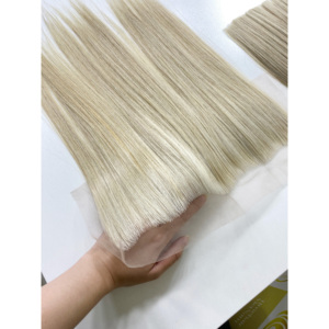 ผมต่อแบบเรียของคน613สีบลอนด์22 ''24'' ผมมนุษย์ดิบมีหนังกำพร้าจำนวนมากเรียงตามเวียดนามสต็อกสินค้าขายดีที่สุด - Product Image 5
