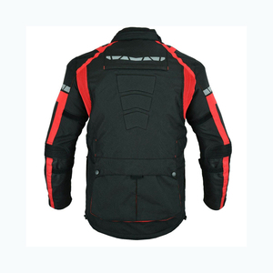 Calidad superior con armaduras motocicleta invierno textil impermeable mujer 3 capas chaqueta transpirable con logotipo personalizado y color - Product Image 3