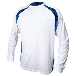 เสื้อตกปลาแขนยาวระบายอากาศได้ดีเสื้อตกปลาผ้าโพลีเอสเตอร์ผ้าสแปนเด็กซ์ - Product Image 2