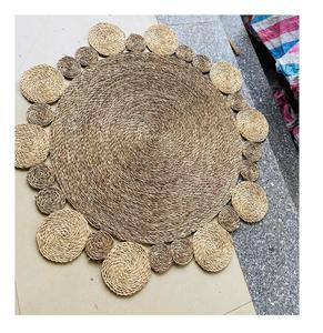 Custom Square Tile Seagrass Mat <b>Coaster</b> Kitchen Pot Plate Mats Heat Insulated Pad <b>Ceramic</b> Mat for Home - Product Image 2