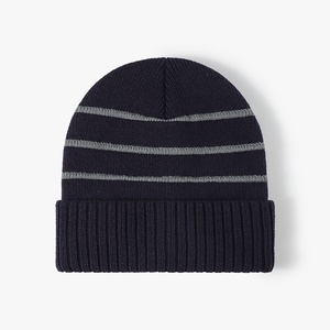 Premium Quality Men Cuffed <b>Beanie</b> Latest Style Affordable Rate jacquard Lightweight Men Cuffed <b>Beanie</b> With Custom Logo/Colors - Product Image 6