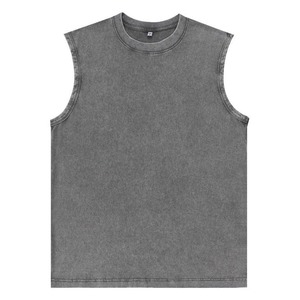 Y2K bébé t-shirt Style débardeur chemise débardeur hommes musculation vêtements Fitness hommes gilets Muscle gris hommes débardeurs - Product Image 3
